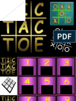 Tic Tac Toe Present Continous