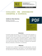 Guillermo Elías Sánchez. Populismos, Una Aproximación Conceptual e Histórica PDF
