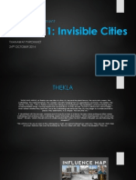 Project 1: Invisible Cities: Space and Environment