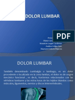 Dolor Lumbar