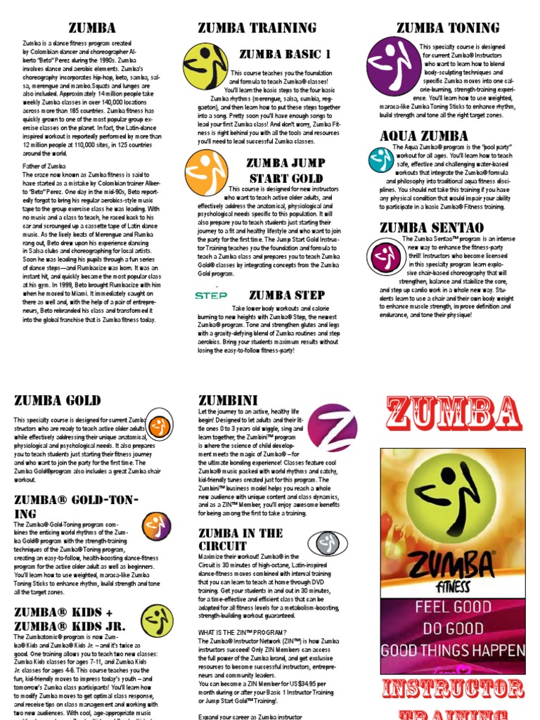 Instructor Zumba Manual