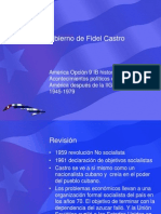 El Gobierno de Fidel Castro (1)