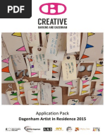 Download Dagenham Artist in Residence Application Pack  by MiriamCBD SN244178596 doc pdf