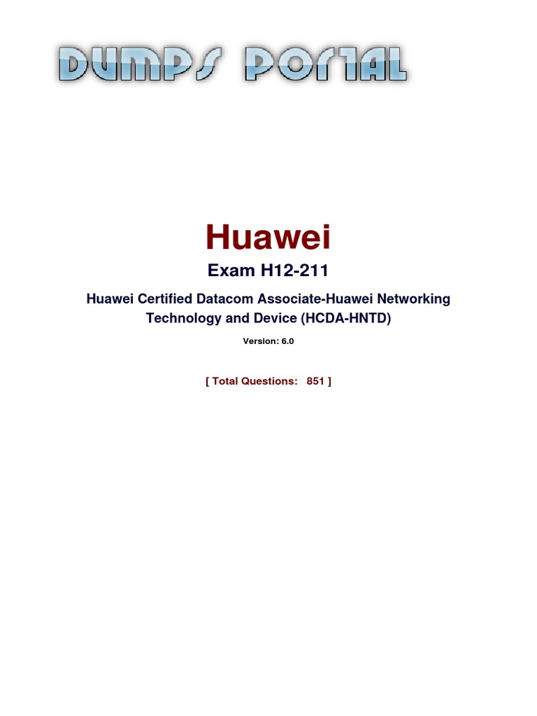 H12-425_V2.0-ENU Exam