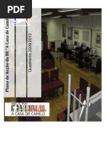 Plano de Acção BE "A Casa de Camilo"