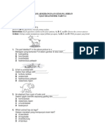 Ujian Diagnostik Sains Tahun 4