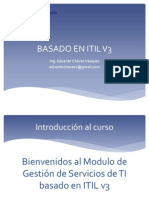 MODULO GESTIÓN DE SERVICIOS TI BASADO EN ITIL V3 - 01 - INTRODUCCION AL CURSO.pptx