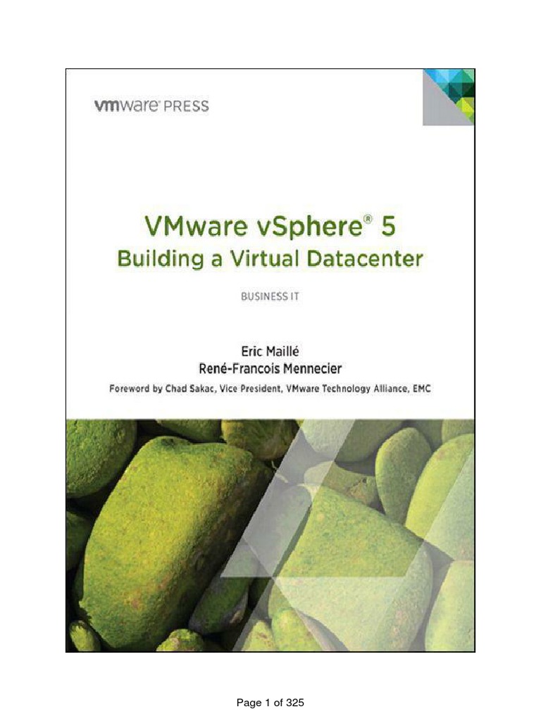 VMware Vsphere 5® Building A Virtual Datacenter (VMware Press) PDF ...