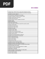 All Mainframe & CA7Commands