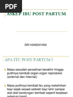 Download ASKEP IBU POST PARTUMppt by Ananda Teguh Utama SN244186593 doc pdf