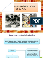 Pobreza Extrema en Latinoamerica y Peru