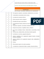 Contenidos Conceptuales-Procedimentales y Actitudinales - 1ro y 2do Primaria PDF