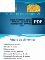 Fritura de Los Alimentos PDF