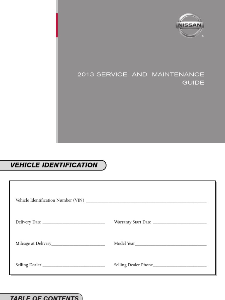 Www nissan safetysheets com