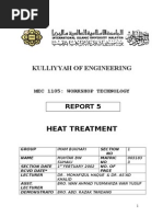 Kulliyyah of Engineering: Heat Treatment