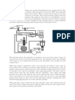 Large Marine Diesel Engines Are Started Using High Pressure Compressed Air