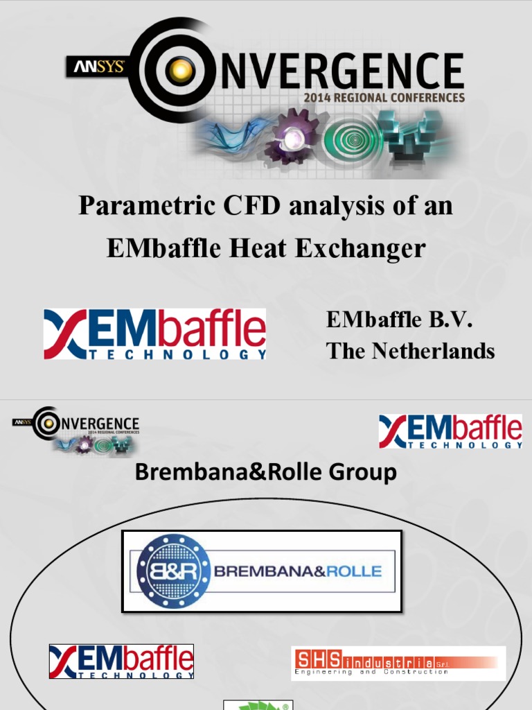 CFD Analysis of EMbaffle Heat Exchanger | PDF | Computational Fluid ...