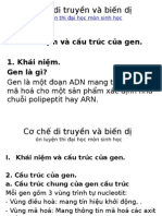 Cơ chế di truyền và biến dị - ôn luyện thi đại học môn sinh học