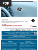 MC9S08MP16 Safe Accurate and Inexpensive BLDC Motor Control From Freescale