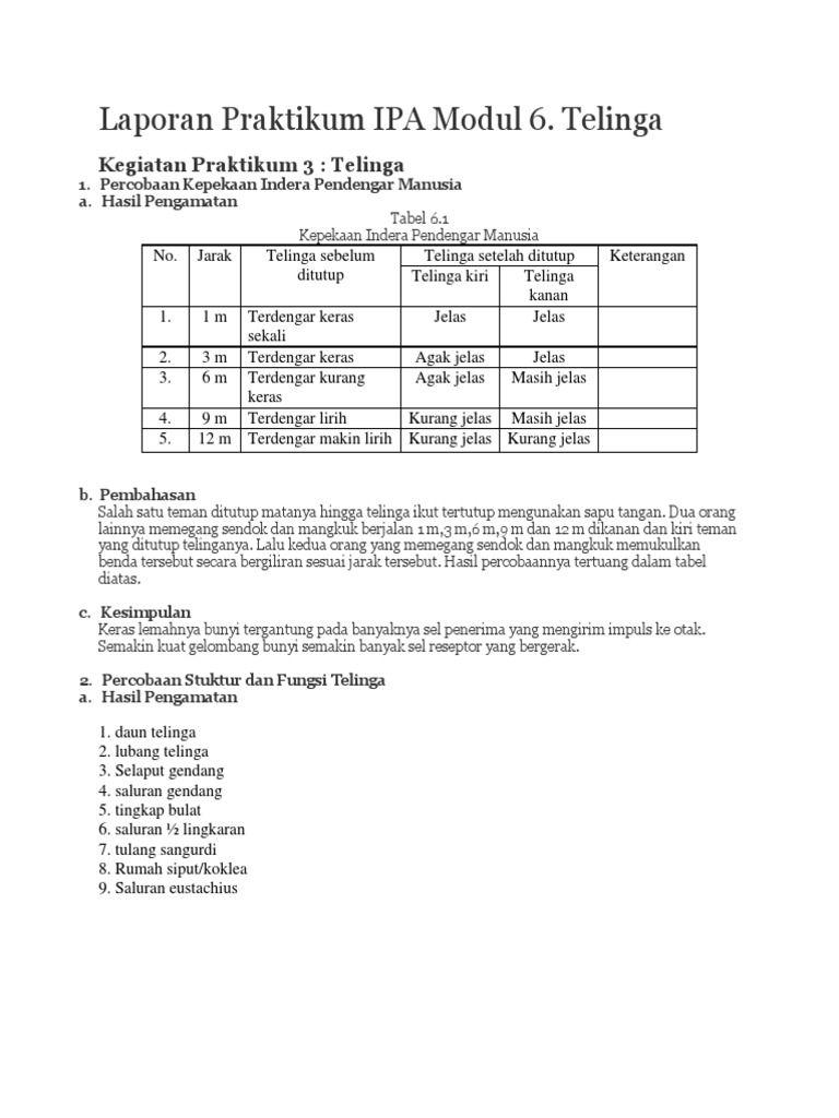 Laporan Praktikum Ipa Modul 1