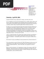Download Cincinnati Enquirer editor Tom Callinan statement re Grandma in Iraq April 8 2006 by enquiringminds SN2441987 doc pdf