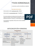 Anticonceptivos hormonales: tipos, mecanismos y beneficios