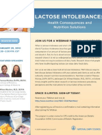 1-25-2010 Lactose Intolerance Webinar Invite