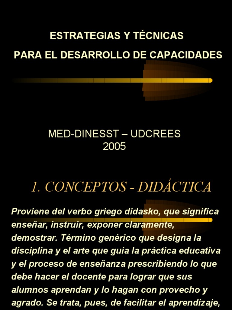 Estrategias y Técnicas de Aprendizaje | PDF | Crecimiento personal y ...