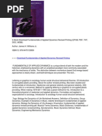 Download Fundamentals of Applied Dynamics Revised Printing by Mochamad Safarudin SN244223322 doc pdf