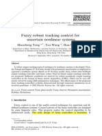 Fuzzy Robust Tracking Control For Uncertain System