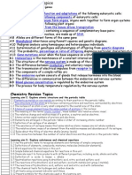 Btec Unit 1 Revision Topics