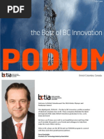 PODIUM - Best of BC Innovation - BCTIA