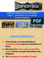 Topic 2 - Understand the Two Simple Economic Models