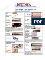 Ammunition Dekimsa Catalogue