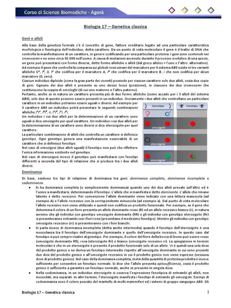 Elementi Di Biologia E Genetica Pdf