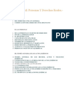 Programa Personas y Derechos Reales PDF