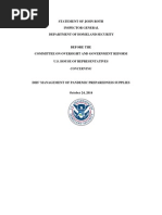 Roth DHS OIG Statement 10 24 Ebola