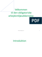 Arbejdsmiljøuddannelsen - Vigtig Information For Arbejdsmiljørepræsentanten