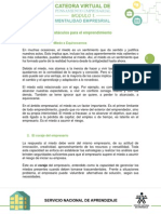 Obstáculos para El Emprendimiento PDF