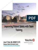 Improving Patient Safety With Team Training - Amar Patel PDF