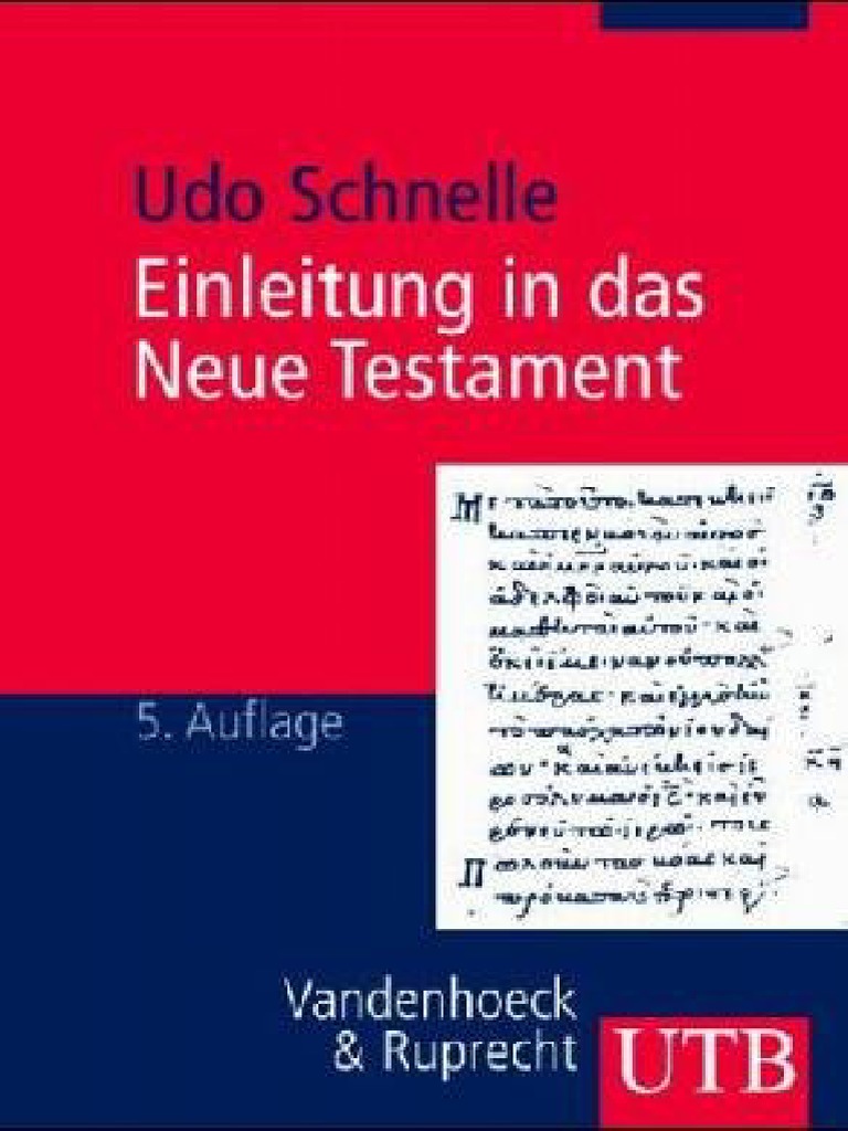 Schnelle Einleitung In Das Neue Testament Pdf