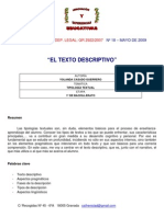 Texto Descriptivo - Yolanda Casado PDF