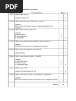 Trial Terengganu Biologi SPM 2014 K2 Skema