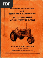 Download Allis Chalmers WD Factory Service Manual by Jeff Droll SN244289500 doc pdf