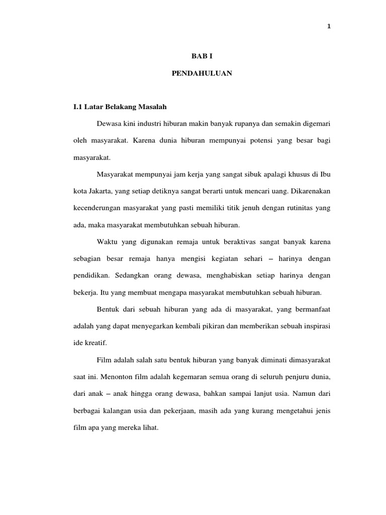 PERANCANGAN FILM PENDEK YANG BERJUDUL AKU KAMU DIA Docx