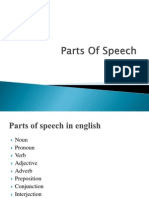 Parts of Speech