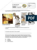 2 Prova de Historia 4 Ano PDF