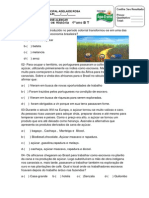 06 Prova de Historia 4 Ano PDF