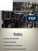 Trabalho Estrutura Da População Activa em Portugal