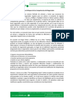 Diferentes Enfoques de Las Competencias Del Negociador PDF